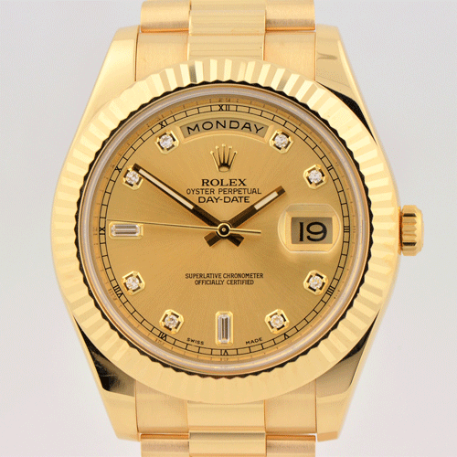 Bellevue Rolex Watches Gold, Silver & Steel Porcello Jewelers