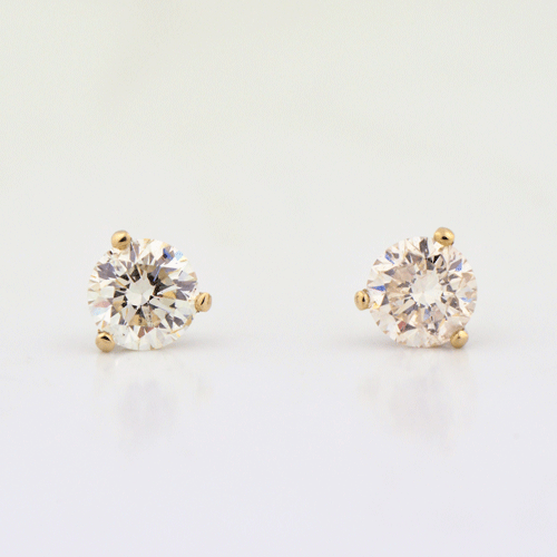 Bellevue Earrings: Diamond Studs, Gold & Silver Hoops | Porcello