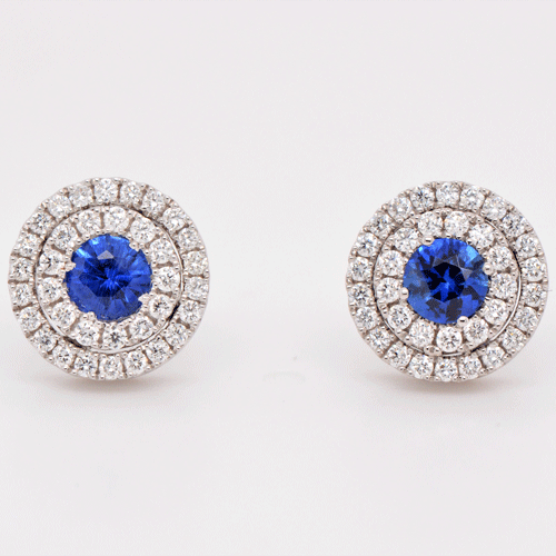 Bellevue Earrings: Diamond Studs, Gold & Silver Hoops | Porcello