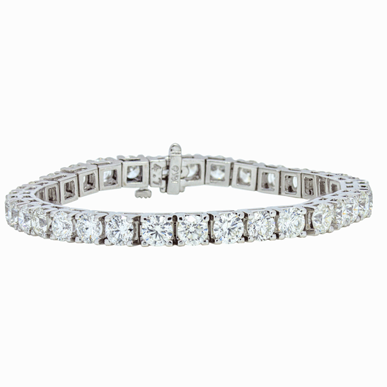 12 Carat Diamond Tennis Bracelet - Porcello Jewelers