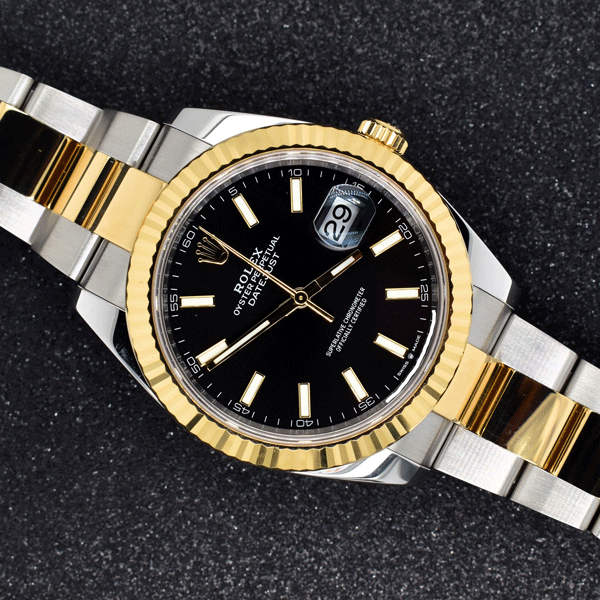 Rolex Oyster Perpetual Datejust 41 Black Dial