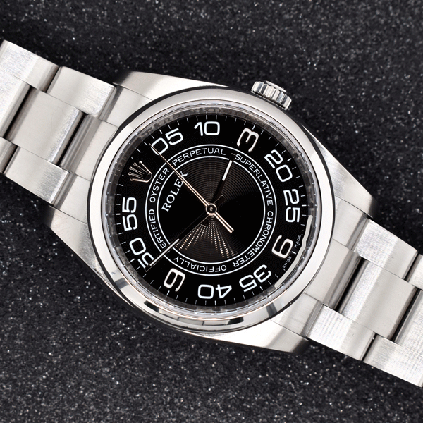 Rolex 116000 concentric discount dial