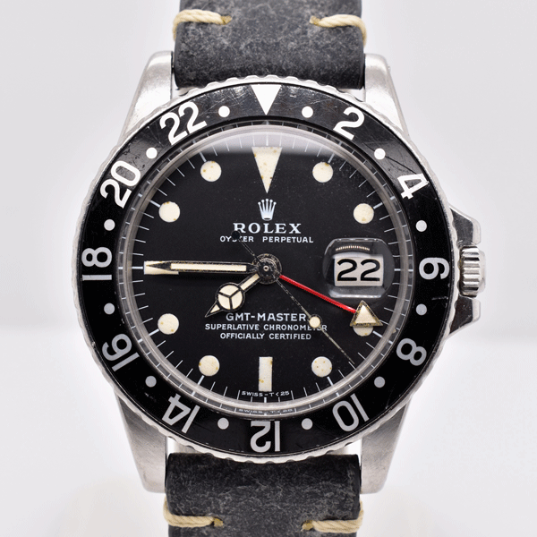 Rolex 1675 shop black bezel