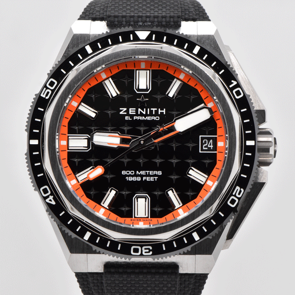 CELEBRITYⅡ 2024 Zenith Defy Extreme Diver 42.5mm Titanium Black Dial 95.9600