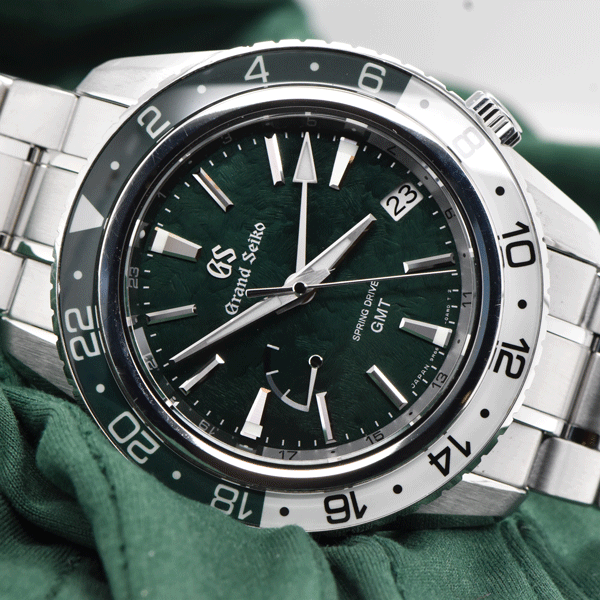 2025 Grand Seiko Sports Spring Drive GMT 44mm Steel Hotaka Green