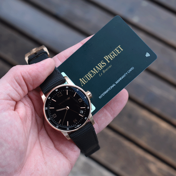 Audemars Piguet Code 11.59 41mm 18K Rose Gold Black Dial 15210OR